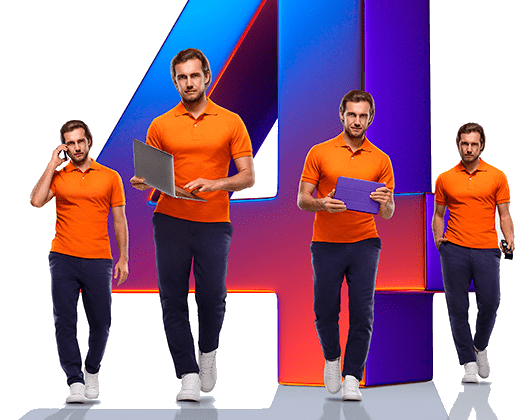 Великолепная четверка Ростелеком в&nbsp;посёлок Родниковое Озеро (Оренбургская область)